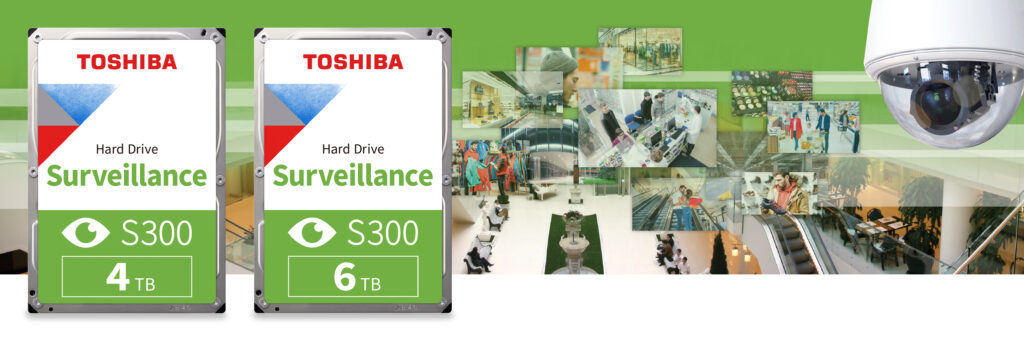 Toshiba erweitert seine Festplattenserie für Überwachungssysteme
