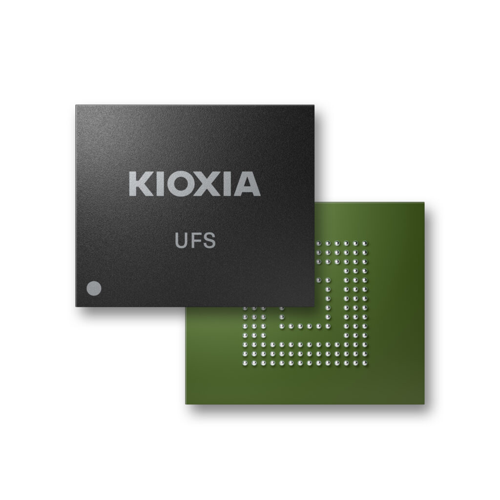 KIOXIA präsentiert die ersten Embedded-Flashspeicher im UFS-Format der nächsten Generation