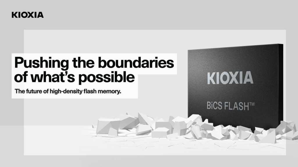 KIOXIA stellt neuen Flash-Speicher BiCS FLASH 3D für die Industrie vor