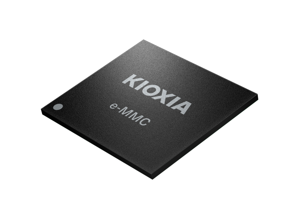 KIOXIA stellt nächste Generation von e-MMC kompatiblen Embedded-Flash-Speicherprodukten vor