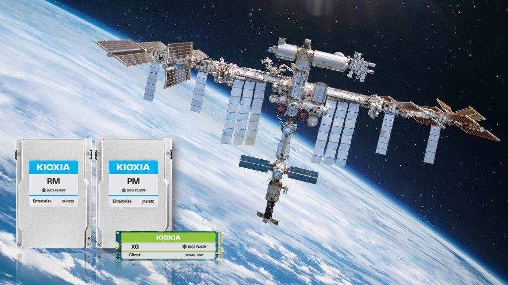 KIOXIA-SSDs sind Teil der Hewlett Packard Enterprise Server auf dem Weg zur ISS