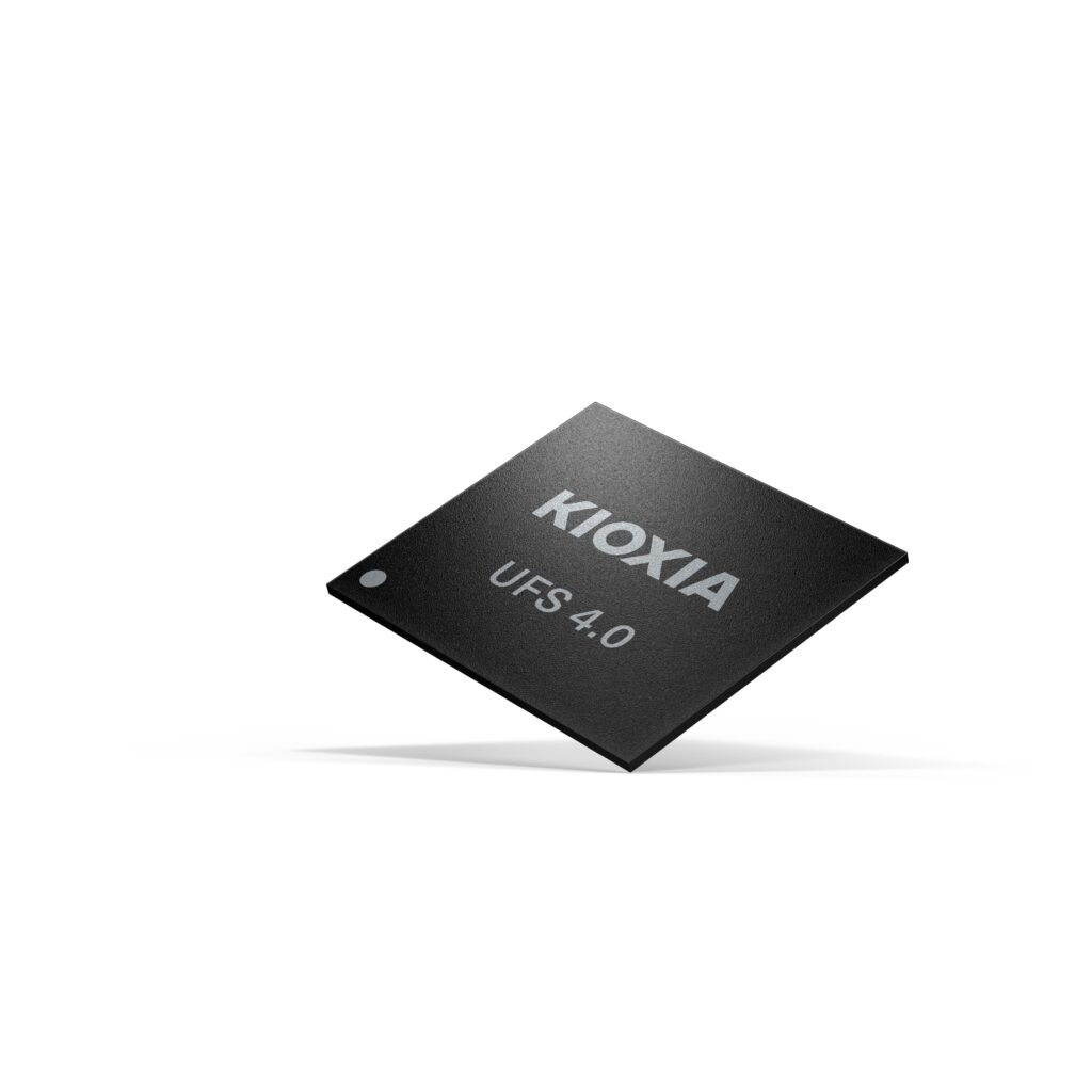 KIOXIA startet Massenproduktion der branchenweit ersten UFS-4.0-Embedded-Flashspeicher mit QLC