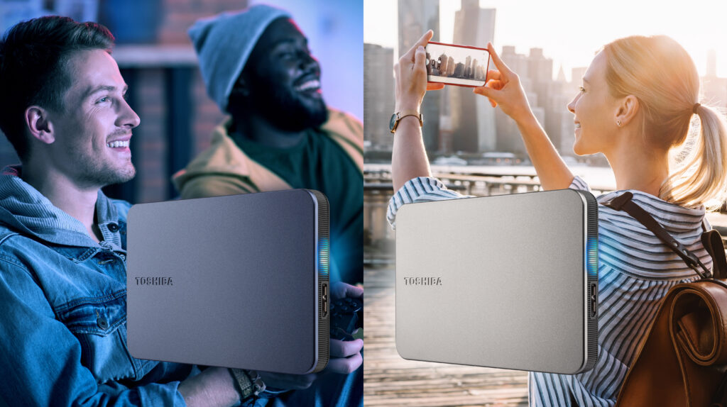 Toshiba präsentiert neue Versionen seiner portablen 2,5-Zoll-HDDs Canvio Flex und Canvio Gaming