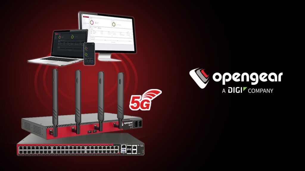 Opengear optimiert das Netzwerkmanagement mit dem 5G-fähigen Konsolenserver CM8100-10G-5G