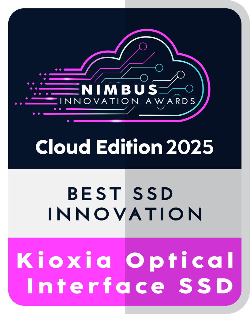 KIOXIA gewinnt Nimbus Innovation Award in der Kategorie „Best SSD Innovation“​