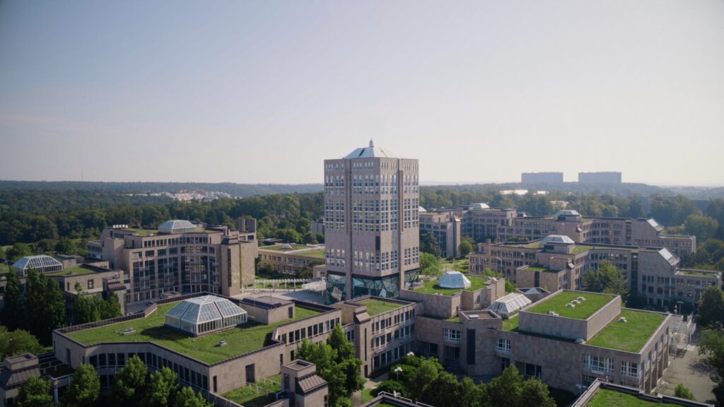 Der Campus Sternhöhe in Stuttgart: Auf dem Gelände entsteht unterirdisch der dritte Rechenzentrumsstandort von nexspace. (Quelle: nexspace)