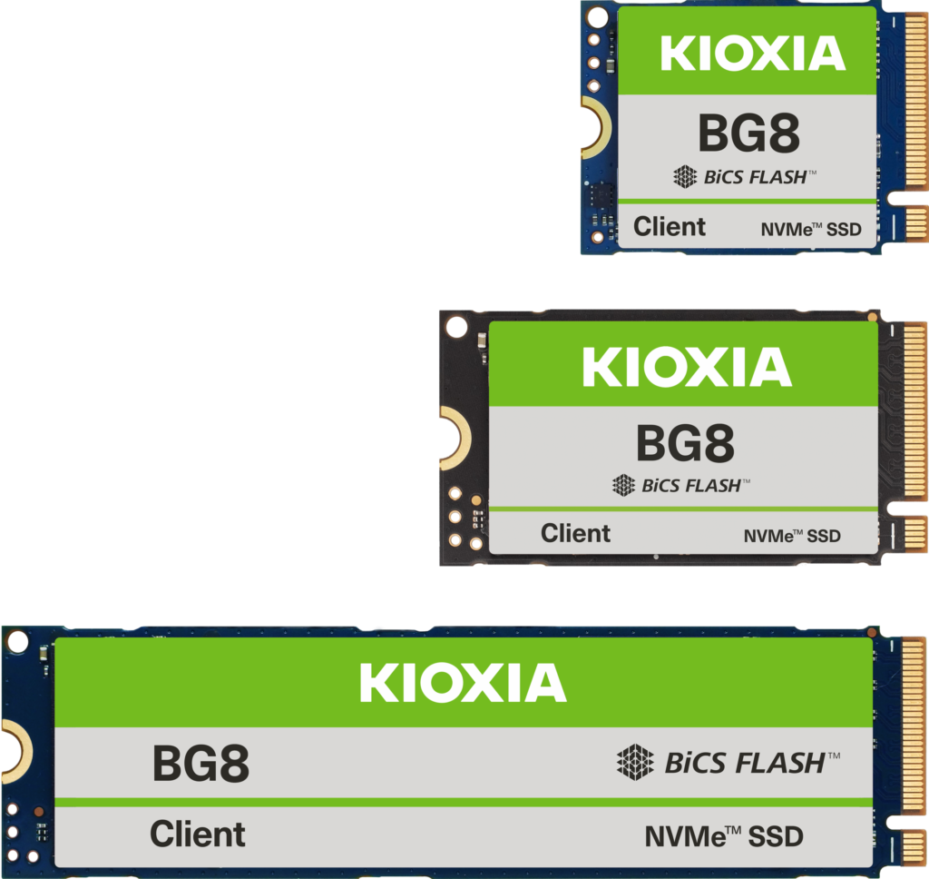 KIOXIA stellt neue SSDs der BG8-Serie für Mainstream-PCs vor