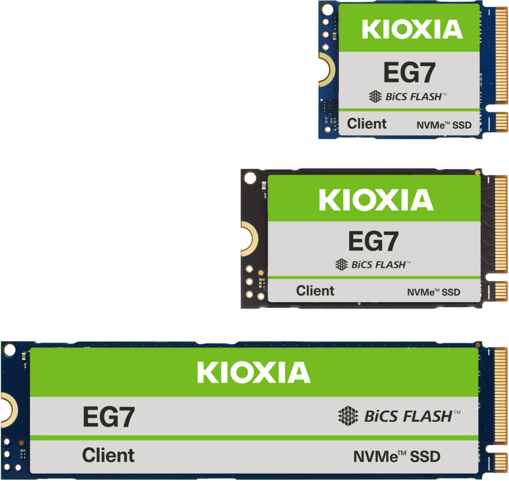 KIOXIA stellt kostengünstige QLC-SSDs für PCs vor