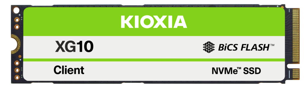 KIOXIA präsentiert Hochleistungs-SSDs der XG10-Serie für PC-Hersteller