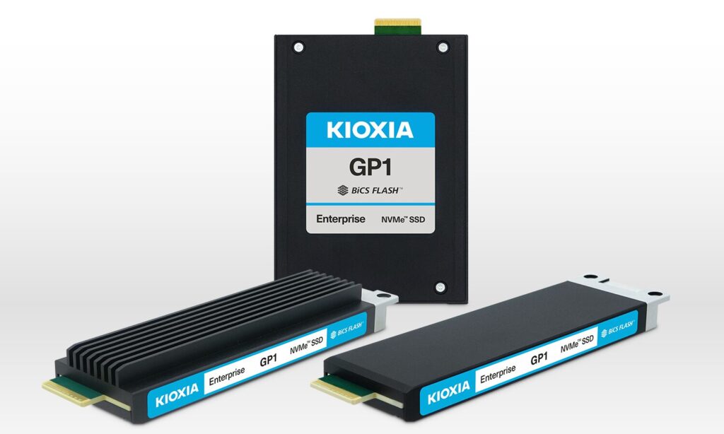 KIOXIA präsentiert Super-High-IOPS-SSDs seiner GP1-Serie für KI-Anwendungen